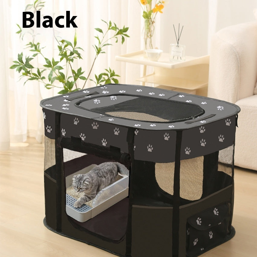 Tenda Traspirante per Cani e Gatti – Cuccia Portatile & Lavabile – PeloFelice™