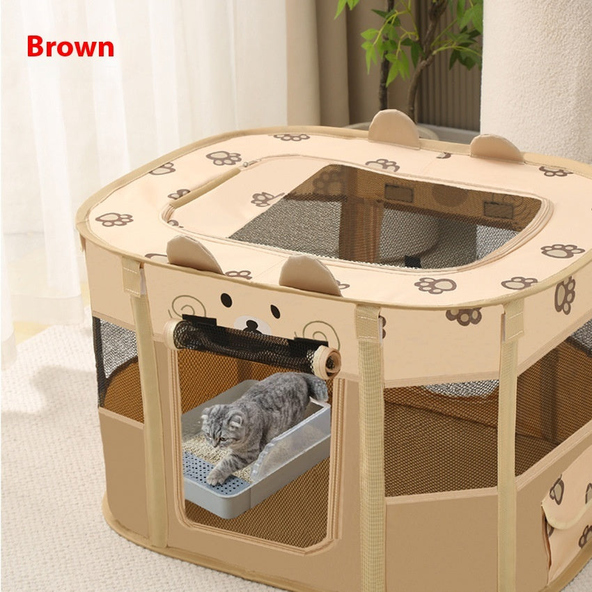 Tenda Traspirante per Cani e Gatti – Cuccia Portatile & Lavabile – PeloFelice™