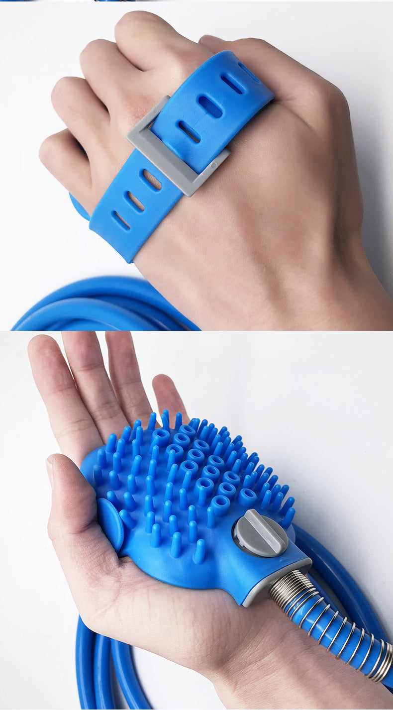 Guanto da Bagno & Massaggio per Cani e Gatti – PeloFelice™